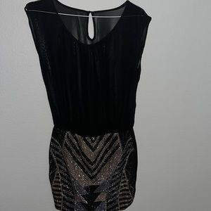 Super cute embellished skirt dress